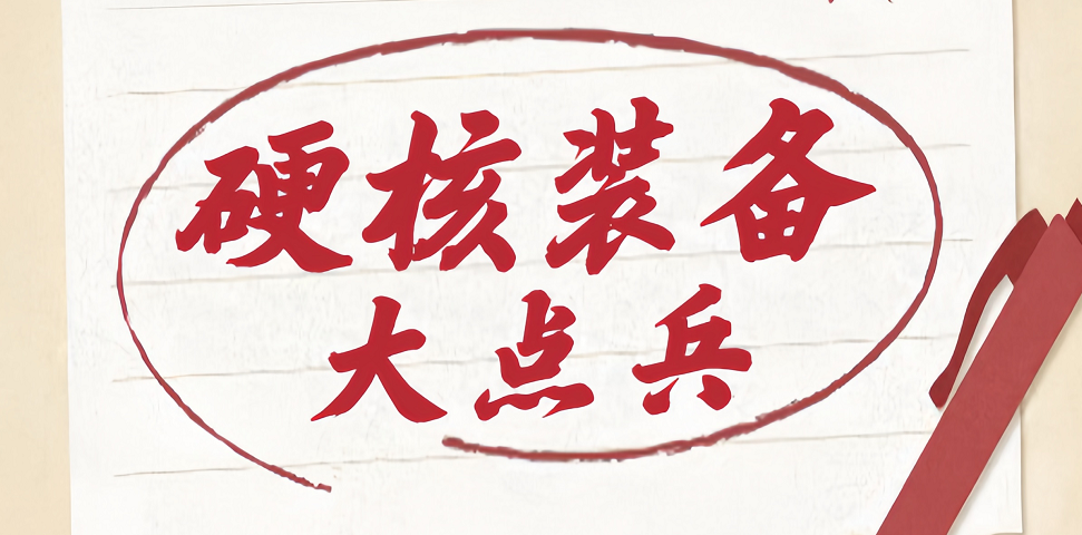 硬件设备齐列阵！硬核能力大点兵！